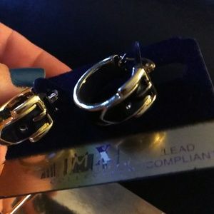 Small hoop earrings